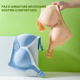 Soutien-gorge couvrant sans couture et sans fil