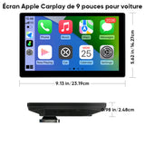 Écran tactile CarPlay et Android Auto sans fil