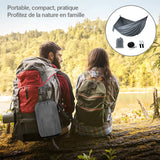 Ensemble de hamac de camping en plein air