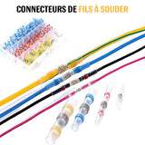 Jeu de Connecteurs Etanches au Fil à Souder