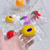 Jouets Squishy au citron anti-stress