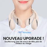 Ventilateur de cou sans pales portable rechargeable