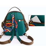 Sac à Bandoulière Rond Imprimé