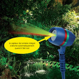 Lumière laser à mouvement de douche d'étoiles