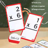 Cartes flash de mathématiques et tableau de fidget pop