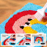 Peinture de texture à la pulpe