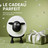 Support de papier toilette en forme de mouton