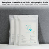 Serviette de bain désinfectante à usage unique