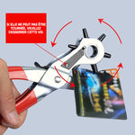 Pince carbone multifonction pour clip ceinture