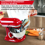 Bouclier verseur en acier inoxydable