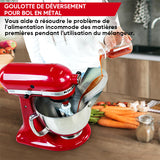 Bouclier verseur en acier inoxydable