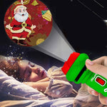 Lampe de poche de projection de Noël