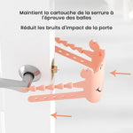 Couvercle de Serrure de Fermeture Silencieuse de Porte