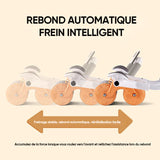 Roue abdominale à rebond automatique