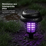 Lampe décorative solaire anti-moustiques