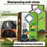 Shampooing au gingembre contre la chute des cheveux