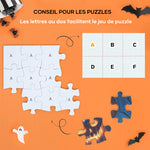 Puzzle de la maison hantée à la citrouille