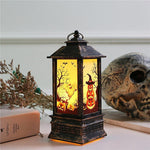Lampe à flamme de simulation d'Halloween