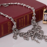 Collier Vintage Pirate Squelette Crâne
