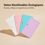 Bloc-notes adhésif effaçable