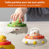 Jouets de voiture pour bébés sur le thème de l'espace