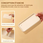 Boîte à lunch à couches indépendantes