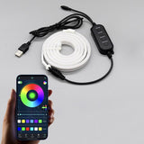 Bande lumineuse en silicone