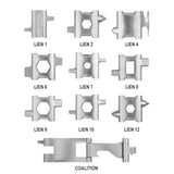 Bracelet multifonctionnel en acier inoxydable 29-en-1