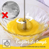 Fouet semi-automatique en acier inoxydable