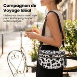 Large capacity lightweight messenger bag