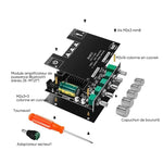 Module amplificateur de puissance pour récepteur audio 2.1 canaux