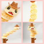 Jouets en forme de serpent sifflant et torsadé