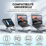 Station d’accueil USB-C 8-en-1 pour ordinateur portable