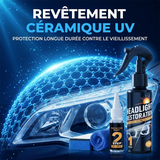 Kit de rénovation de phares pour jaunissement et oxydation