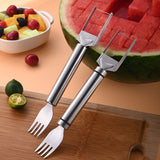 Tenedor de Sandía de Acero Inoxidable