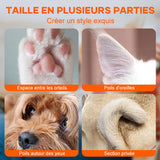 Rasoir de pieds LED pour animaux de compagnie
