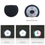 Câble Bluetooth à diodes électroluminescentes