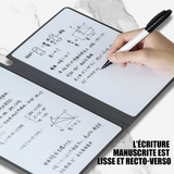 Carnet de notes en cuir réutilisable intelligent