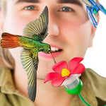 Mangeoire à colibri à chapeau