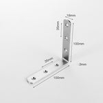 Entretoises d'angle En acier inoxydable