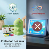 Kit de cartes éducatives sur les dinosaures avec lecteur de points