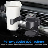 Porte-gobelets pour bouches d'aération de voiture