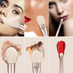 Pinceaux de maquillage de mariage personnalisés