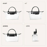 Sac à main en PVC transparent