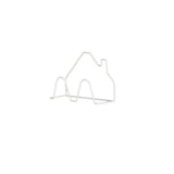 Porte-pantoufles adhésif mural