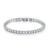 Bracelet de Moissanite Etincelant