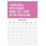 Calendrier 2024 Adulting is hard