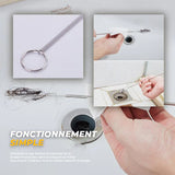 Kit de nettoyage et de dragage pour réfrigérateur