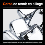 Rasoir électrique compact étanche rechargeable pour la maison, la voiture et les voyages