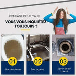 Nettoyant puissant pour éviers et canalisations